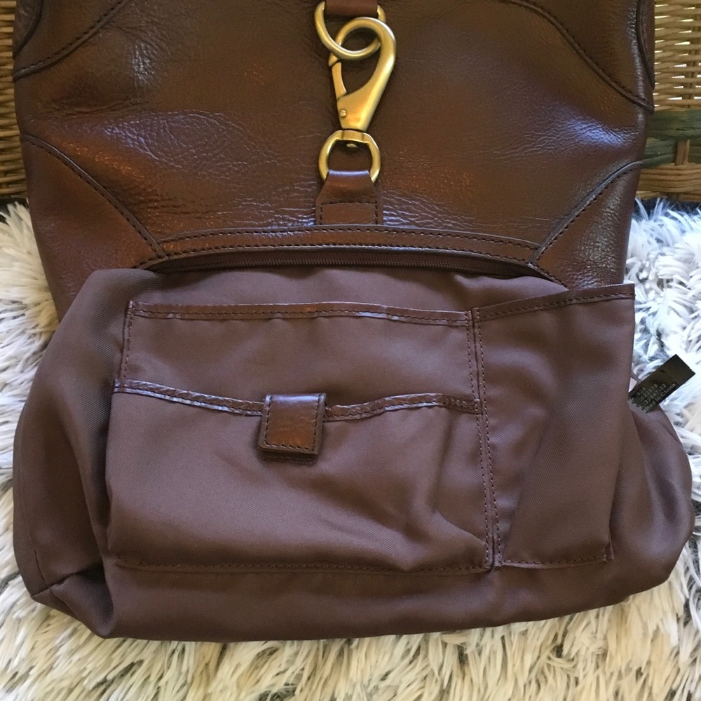 Beautiful Wilsons Smooth Brown Leather Bag 🌸 - Picture 6 of 8